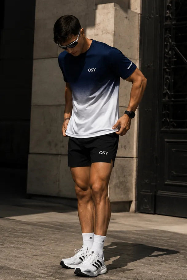 OSY Gradient Performance Tee - Midnight Mist