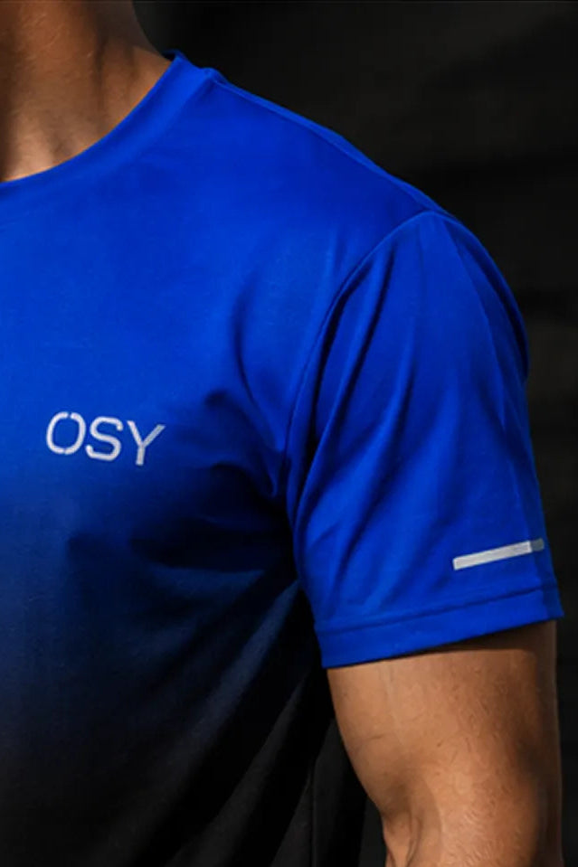 OSY Gradient Performance Tee - Cobalt Shadow