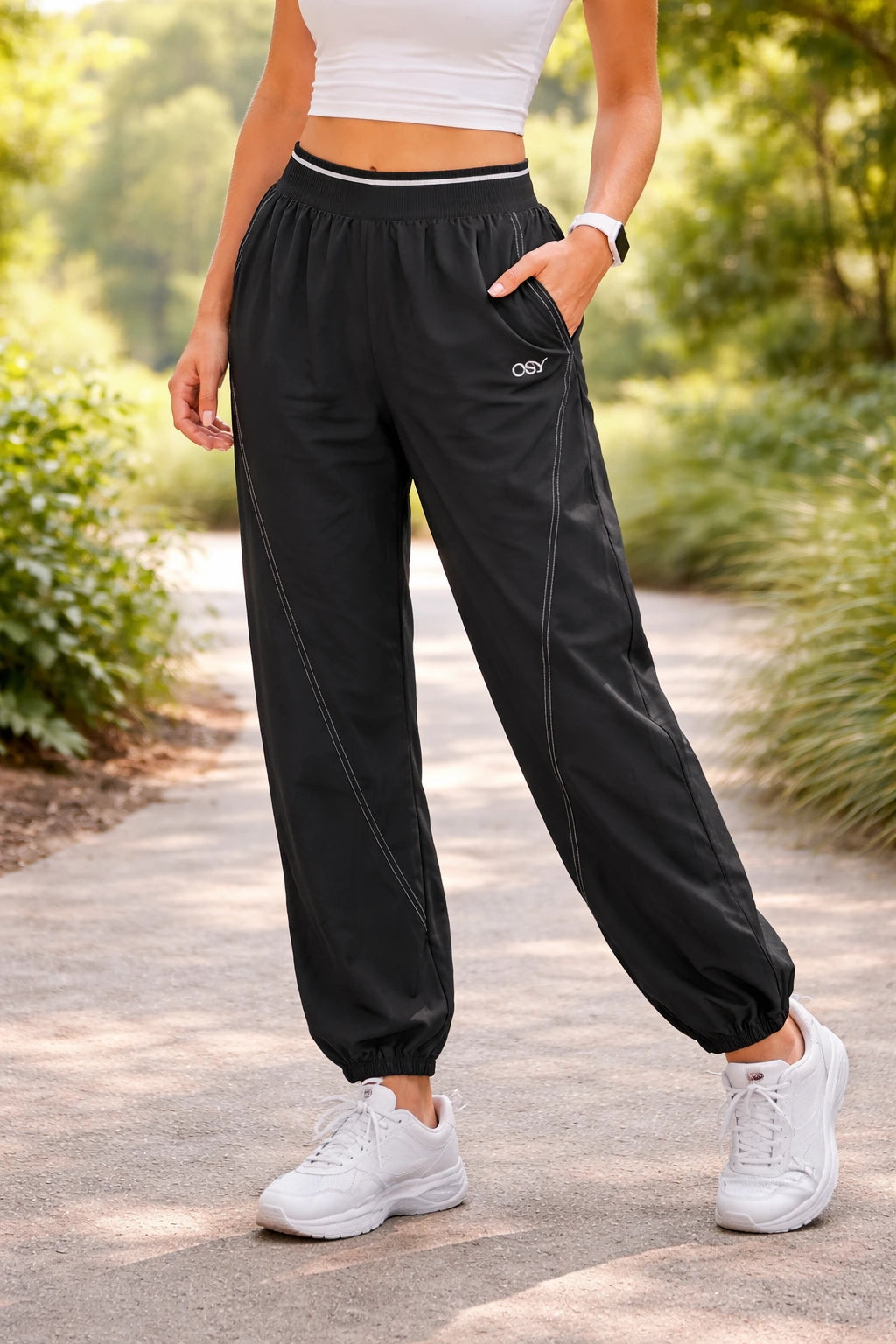 OSY Active Track Pants – Black